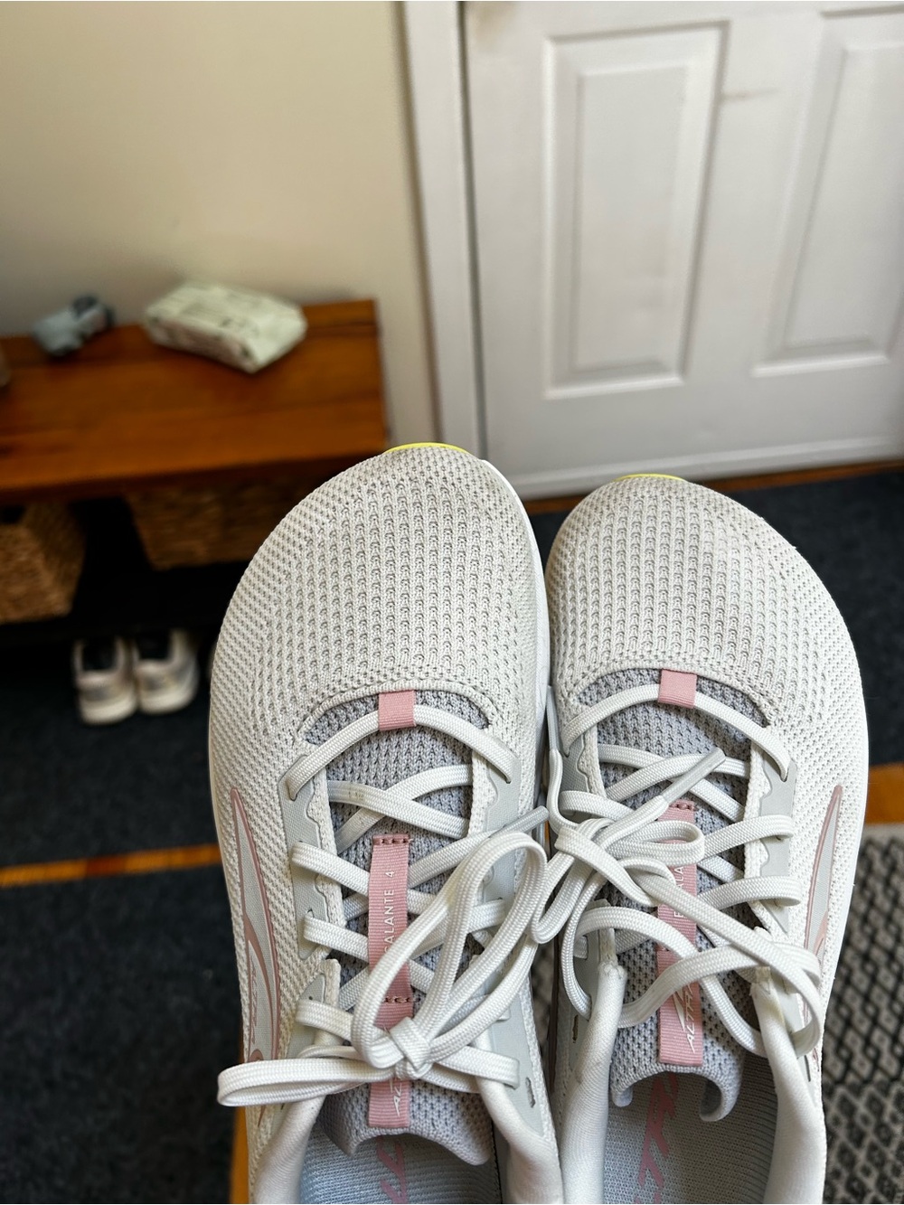 Altra Off-White Running Sneakers | worn one time - Picture 9 of 11